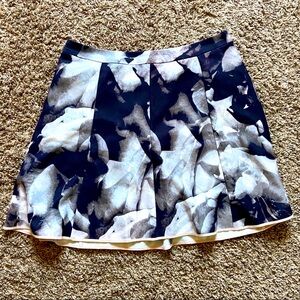 Floral skirt high waisted